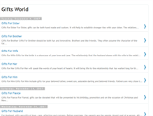 Tablet Screenshot of giftsworld.blogspot.com