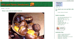 Desktop Screenshot of hillsandplainsseedsavers.blogspot.com