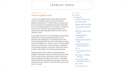 Desktop Screenshot of gg-lesbiannews.blogspot.com