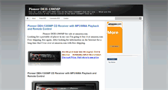 Desktop Screenshot of pioneerdeh-1300mpproduct.blogspot.com
