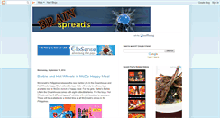 Desktop Screenshot of brainspreads.blogspot.com