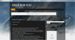Desktop Screenshot of helpforu10.blogspot.com