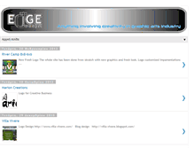 Tablet Screenshot of edgedesigned.blogspot.com
