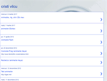 Tablet Screenshot of cristivilcu.blogspot.com