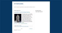 Desktop Screenshot of infashionable.blogspot.com