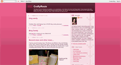 Desktop Screenshot of craftyrosie.blogspot.com