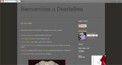 Desktop Screenshot of deartebea.blogspot.com