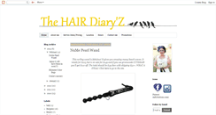 Desktop Screenshot of hairdiaryz.blogspot.com