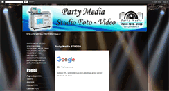 Desktop Screenshot of partymediastudio.blogspot.com