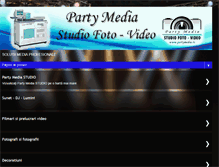 Tablet Screenshot of partymediastudio.blogspot.com