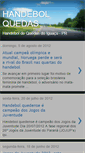 Mobile Screenshot of handebolquedasdoiguacu.blogspot.com