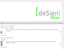 Tablet Screenshot of designbarato.blogspot.com