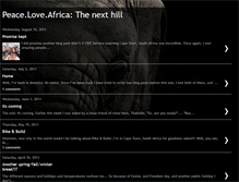 Tablet Screenshot of peaceloveafricathenexthill.blogspot.com