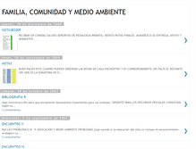 Tablet Screenshot of familiacomunidadmedioambiente.blogspot.com