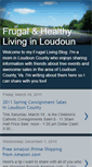 Mobile Screenshot of frugallivinginloudoun.blogspot.com