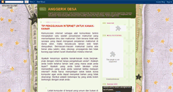 Desktop Screenshot of anggerikdesa-alin.blogspot.com