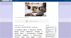 Desktop Screenshot of biscoitocafeenovela.blogspot.com