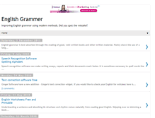 Tablet Screenshot of englishgrammerblog.blogspot.com