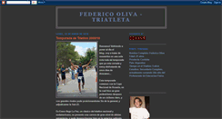 Desktop Screenshot of fedeolivatriatleta.blogspot.com