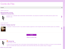 Tablet Screenshot of creationscontedefee.blogspot.com