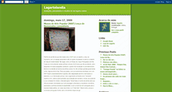 Desktop Screenshot of lagartolandia.blogspot.com