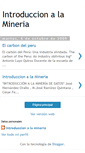 Mobile Screenshot of introduccionalamineria.blogspot.com