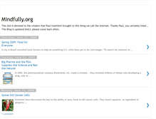 Tablet Screenshot of mindfullydotorg.blogspot.com