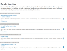 Tablet Screenshot of desdenervion.blogspot.com