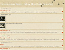 Tablet Screenshot of cdhdorishumphrey.blogspot.com