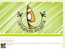 Tablet Screenshot of caricaturasolidaria.blogspot.com