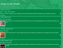 Tablet Screenshot of hometotheworld.blogspot.com