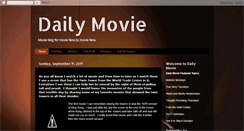 Desktop Screenshot of dailymoviesblogs.blogspot.com