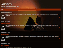 Tablet Screenshot of dailymoviesblogs.blogspot.com
