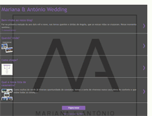 Tablet Screenshot of mariana-antonio-wedding.blogspot.com