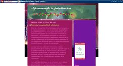 Desktop Screenshot of el-fenomeno-de-la-globalozacion.blogspot.com