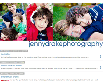 Tablet Screenshot of jennydrakephotography.blogspot.com