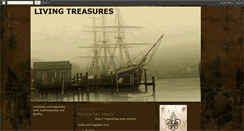 Desktop Screenshot of living-treasures.blogspot.com