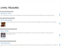 Tablet Screenshot of living-treasures.blogspot.com