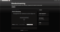 Desktop Screenshot of filmdestreaming.blogspot.com