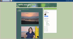 Desktop Screenshot of karmicreflections.blogspot.com