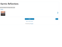 Tablet Screenshot of karmicreflections.blogspot.com
