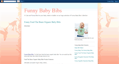 Desktop Screenshot of funnybabybibs.blogspot.com