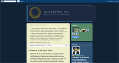 Desktop Screenshot of jeankriptoninc.blogspot.com