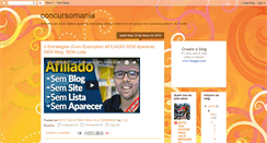 Desktop Screenshot of concurcomanias.blogspot.com