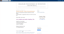 Desktop Screenshot of grahampountneywinstonchurchill.blogspot.com