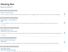 Tablet Screenshot of mockingmen.blogspot.com