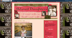 Desktop Screenshot of ourbeloveddaughters.blogspot.com