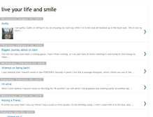 Tablet Screenshot of live-your-live-and-smile.blogspot.com