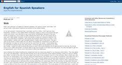 Desktop Screenshot of inglesparahispanohablantes.blogspot.com