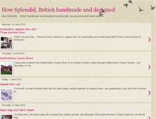 Tablet Screenshot of how-splendid-british-handmade.blogspot.com